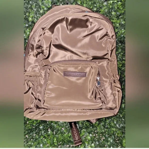 Moroccanoil backpack & NWOT Moroccanoil Large Duffle Tote Bag, Brown Moroccanoil bag kacey_ray - Gem main image 4